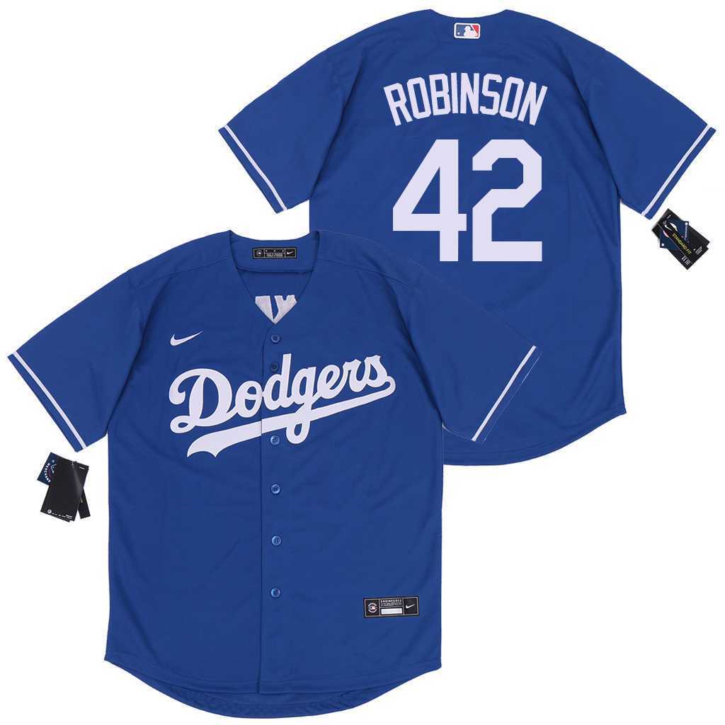 Dodgers 42 Jackie Robinson Royal 2020 Nike Cool Base Jersey,We sell and wholesale Dodgers 42 Jackie Robinson Royal 2020 Nike Cool Base Jersey on line form chian!